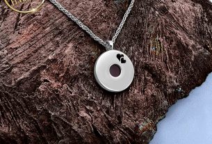 Pendant Christian Heart Design With Nano Bible Technology by My Nano Jewelry