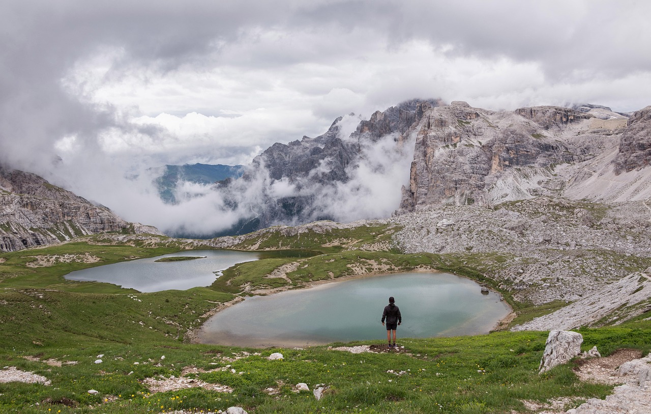 Dolomites, hiker, landscape — Reasons Why You Should Consider Visiting Turkey